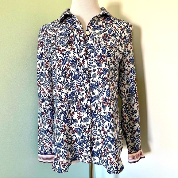 LOFT Tops - Loft Women’s Floral Button Down Blouse Size S